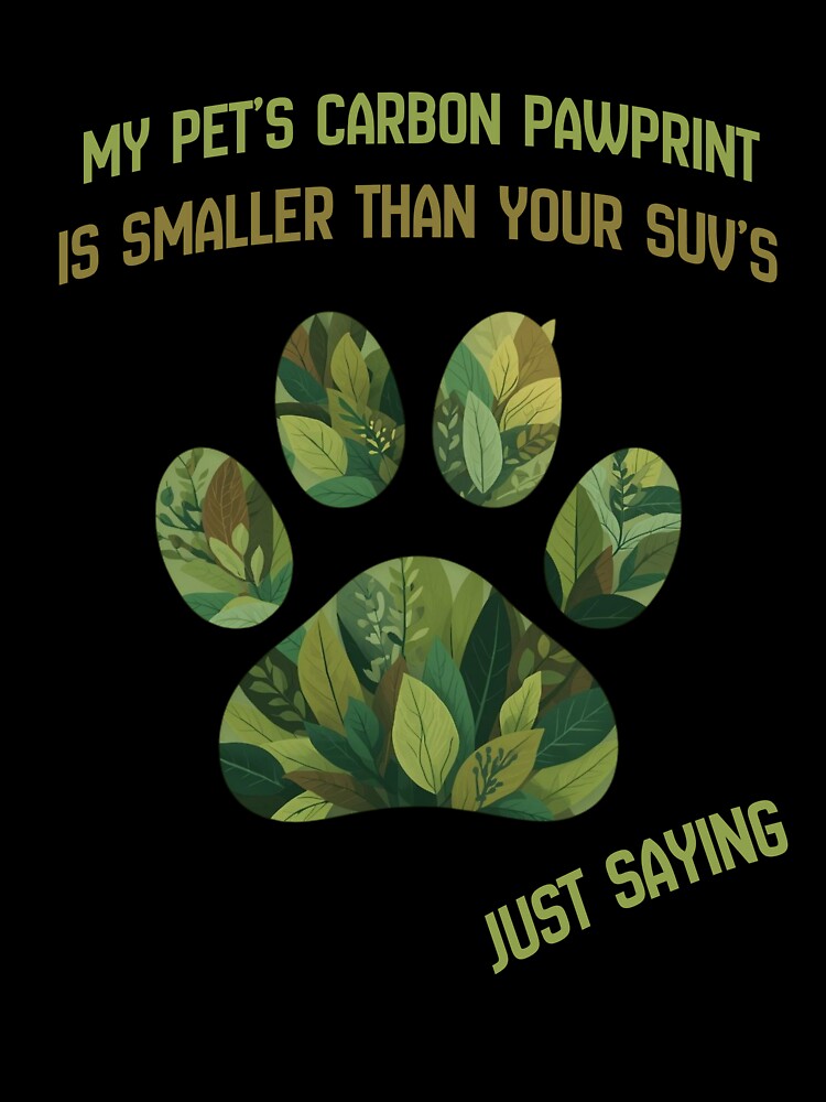 Pawprint With Variety of Leaves by NovaElanStudio