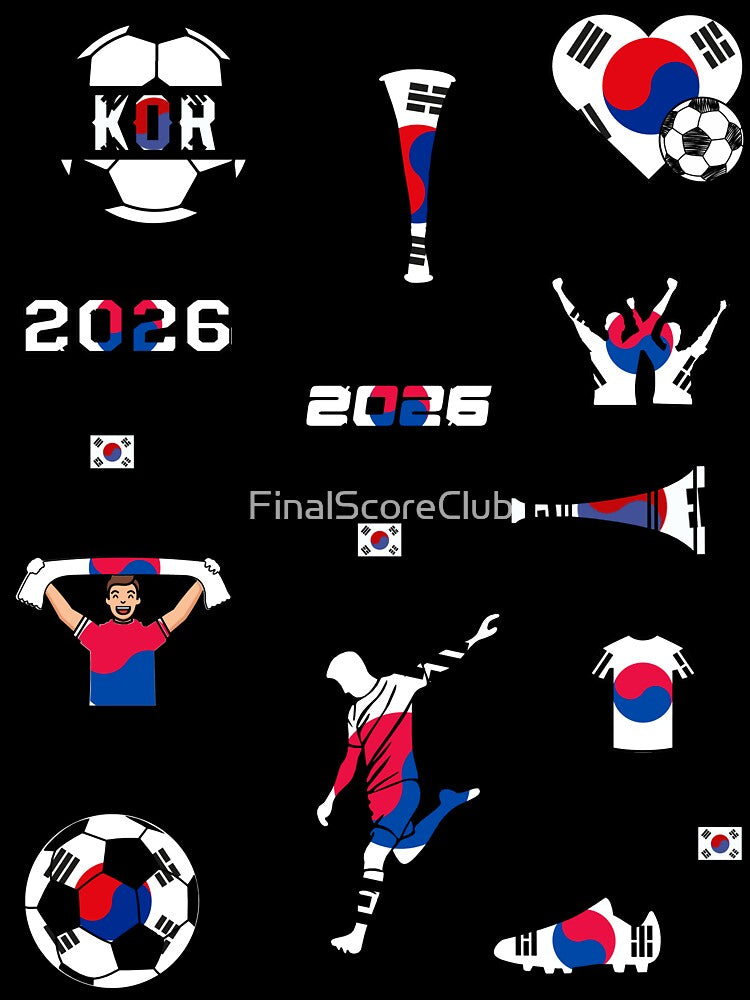South Korea 2026 Soccer Collection by FinalScoreClub