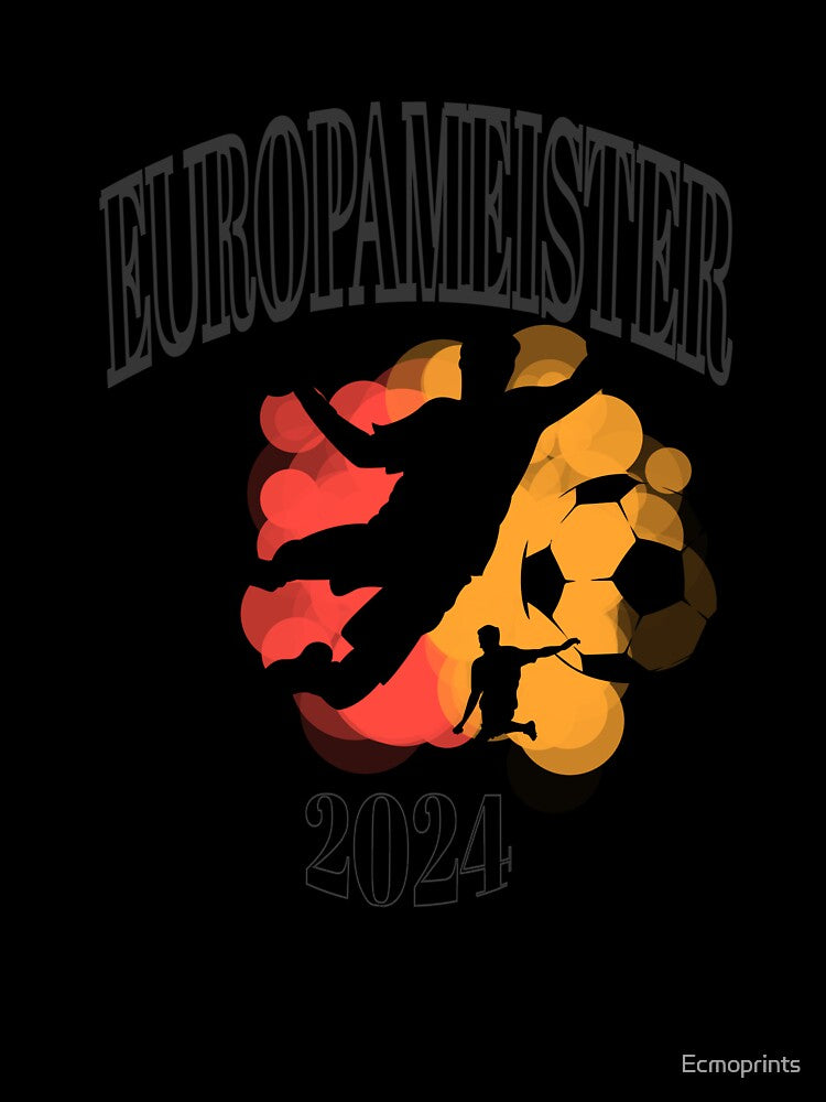 European champion Germany football handball fan motif by Ecmoprints