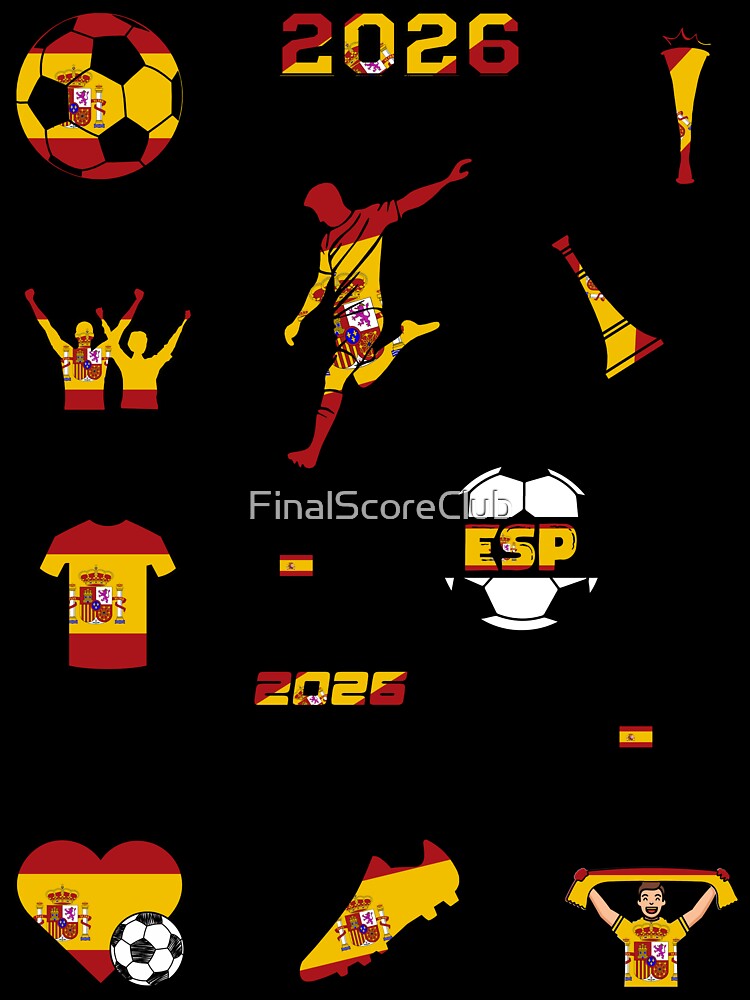 Spain 2026 Soccer Collection by FinalScoreClub