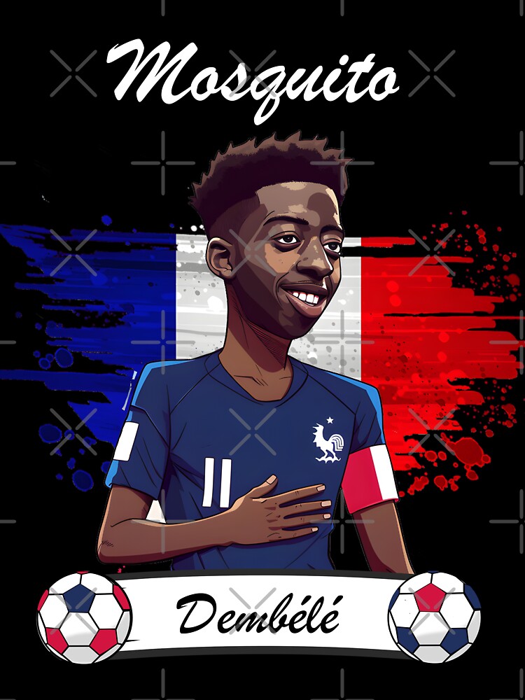Dembélé in French National Team Artwork by Designfordream
