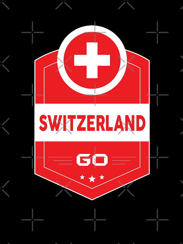 SWITZERLAND FLAG SHIELD by MarkMotta