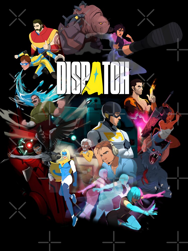 Dispatch Game Character Collage by ProvideMeMilk