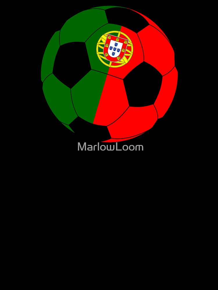Portugal Football Gift Sport T-Shirt by MarlowLoom