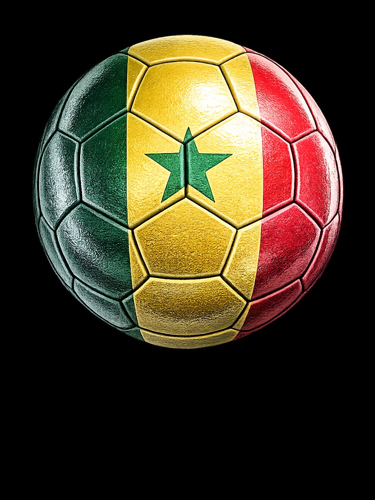 Senegal Football Flag Design by redsharkuk