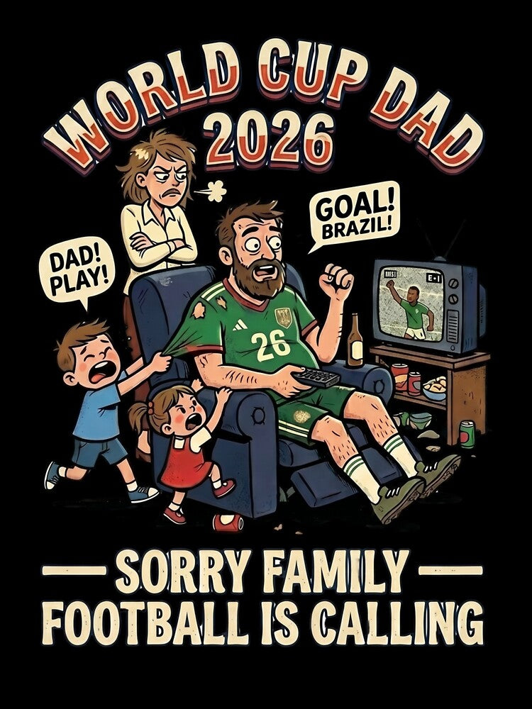 World Cup Dad 2026 Shirt by Pawline Studio