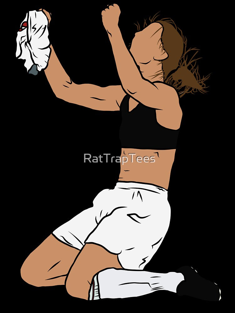 Brandi Chastain Iconic Celebration by RatTrapTees