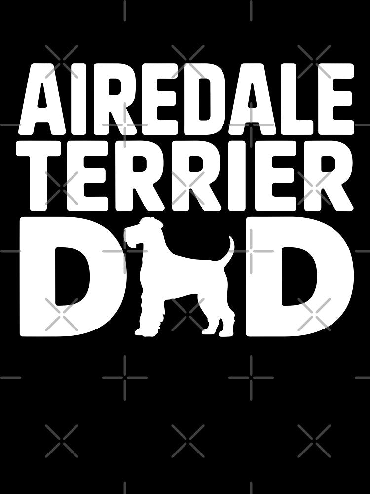 Airedale Terrier Dad by theartfulaspie