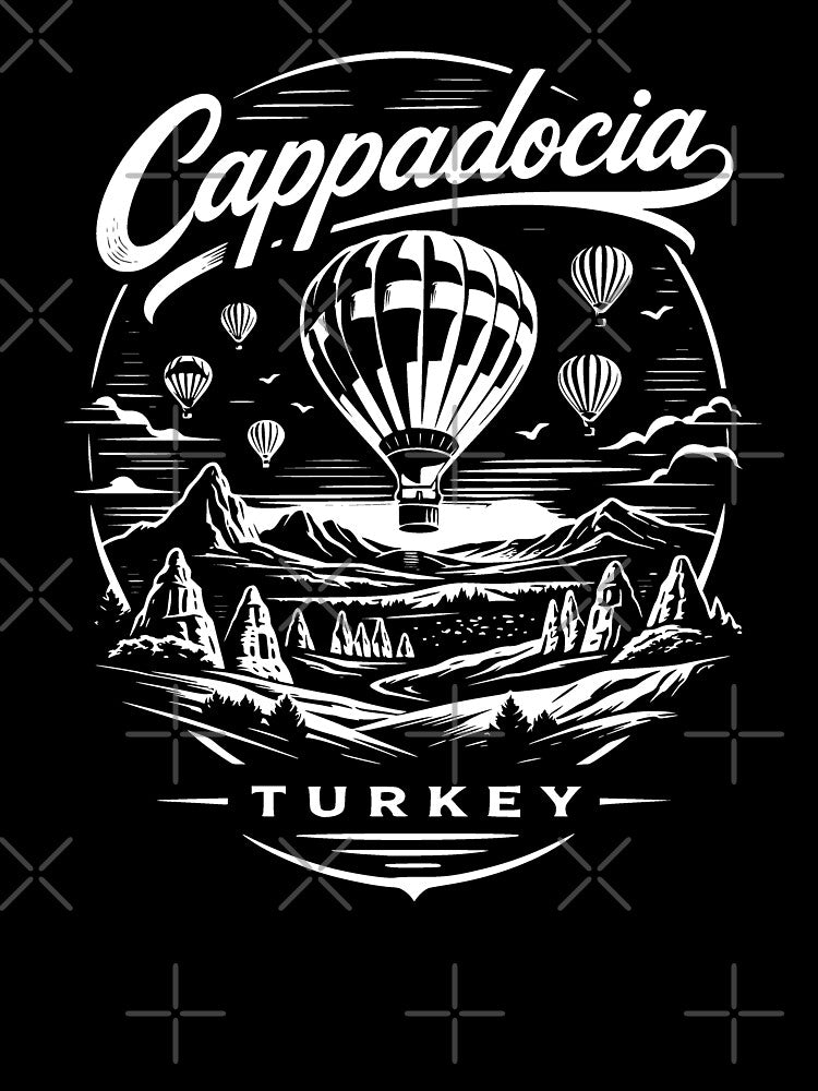 Cappadocia Turkey Hot Air Balloon Landscape by JackCurtis1991