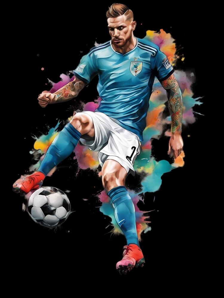 Soccer Footballer by macadolie