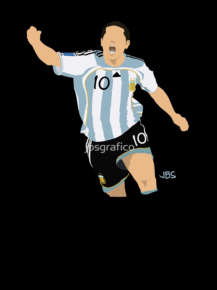 Juan Roman Riquelme Celebration by jbsgrafico