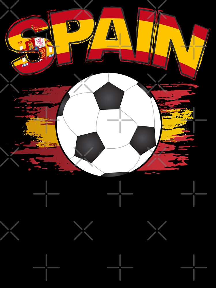 Spain Soccer Flag Jersey, Spain Football Fun by redodaha