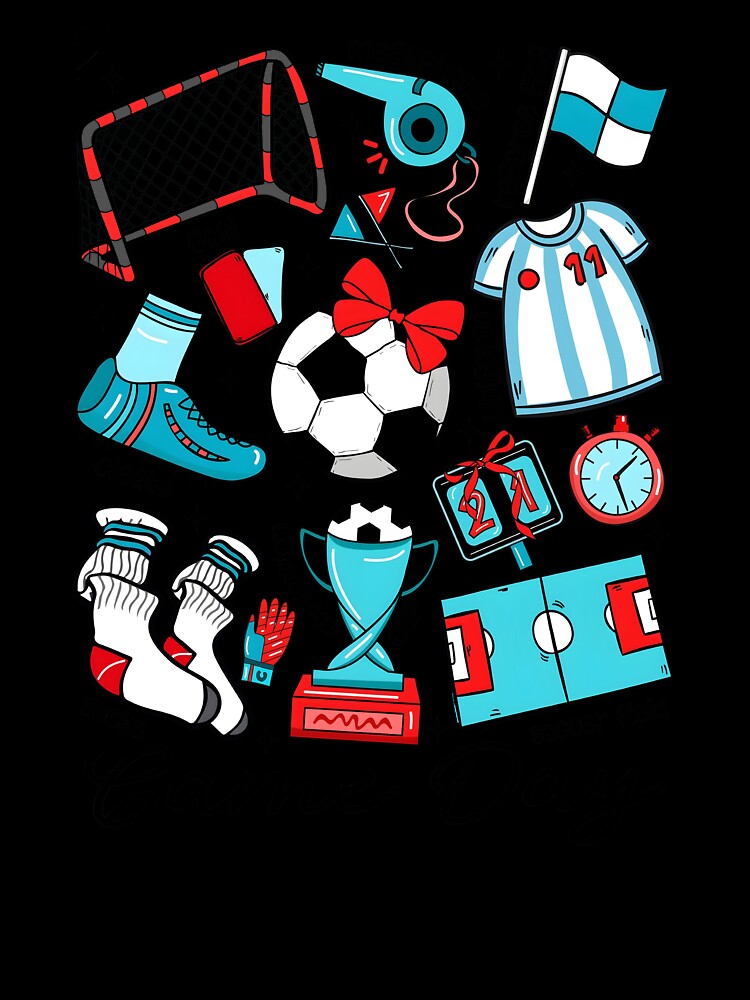 Game Day Soccer Coquette, Retro Soccer by Erstenenquis