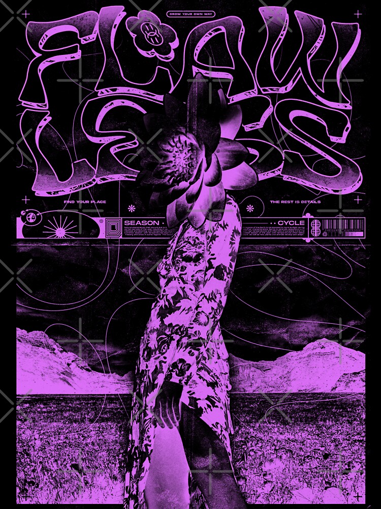 Flawless - Floral print street wear design by URBAN LEADS