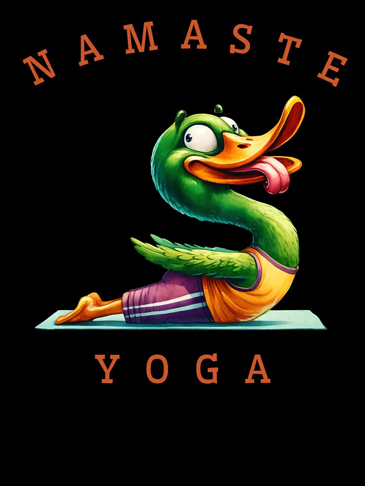 Yoga duck by ARTProject79