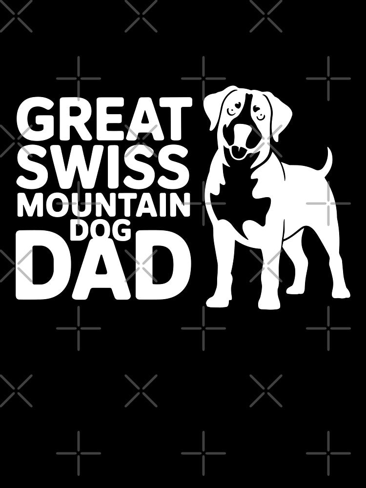 Great Swiss Mountain Dog Dad by theartfulaspie