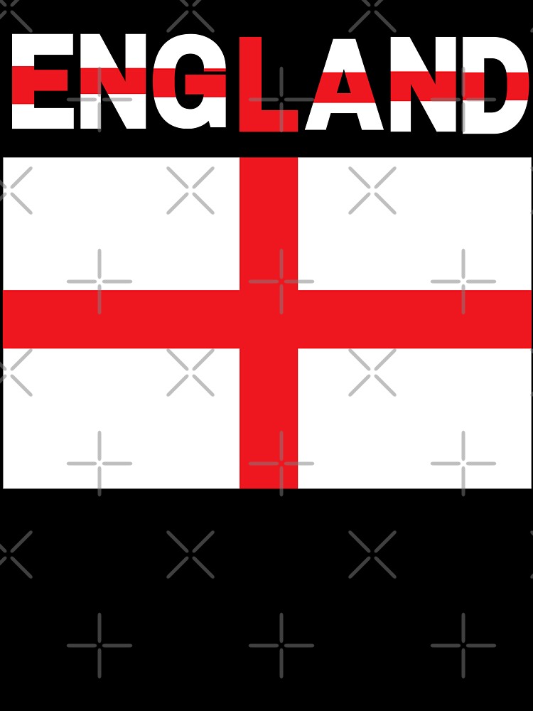 England Flag Football Fan Design | St George Cross Soccer Supporter by Karim-Karem