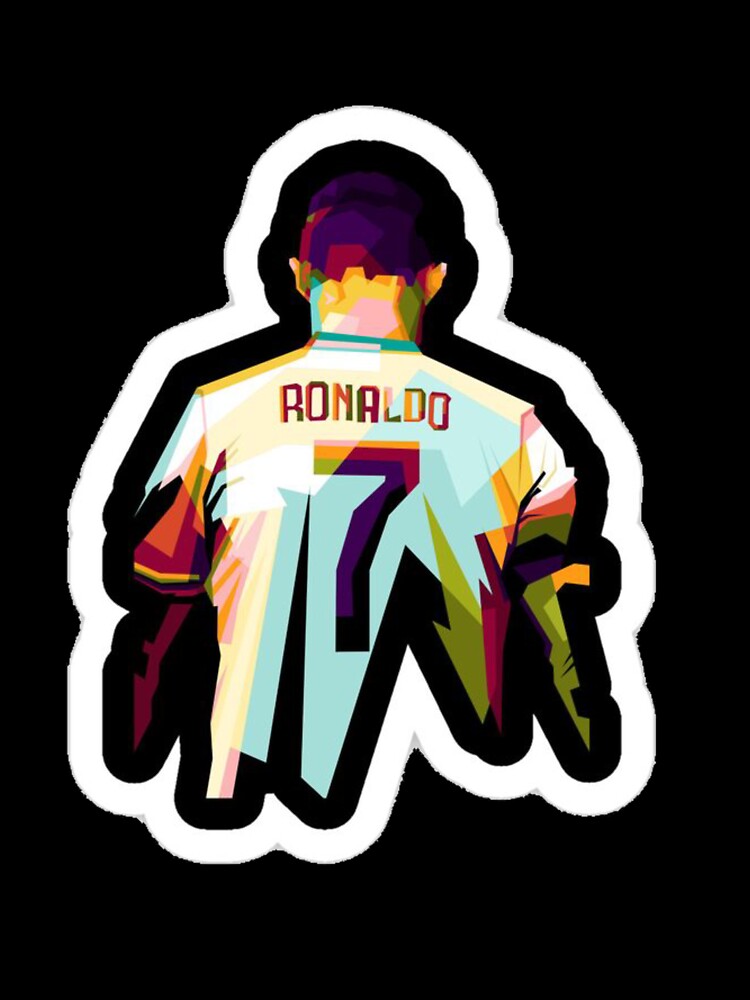 "Iconic Ronaldo Sticker: Celebrate the Legend" by FilipVrankovic