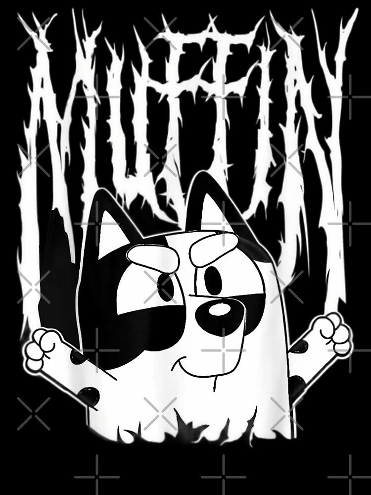 Funny Muffin Metal - White Heeler Emotions Design by Creative Spark