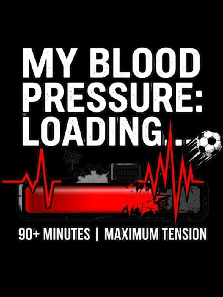 My Blood Pressure Loading Football Fan by COBRO77