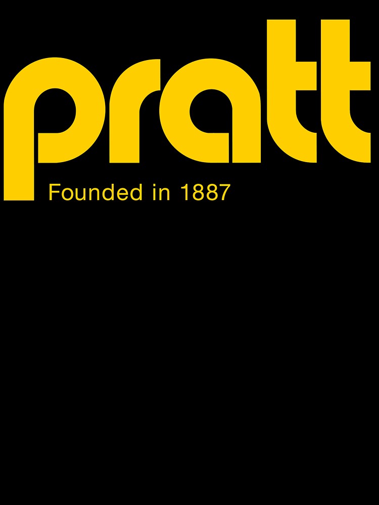 Pratt - retro logo black and gold by CreativeGiant
