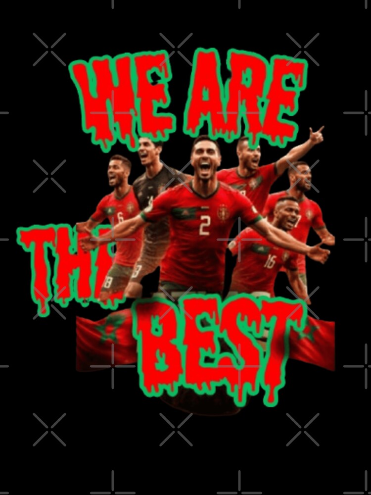 Moroccan Football Pride | We Are The Best by rafworldshop
