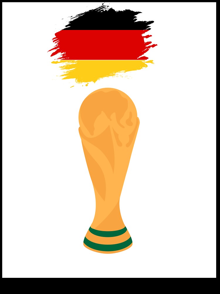 Germany Football Fan T-Shirt by VelvetPixelShopp