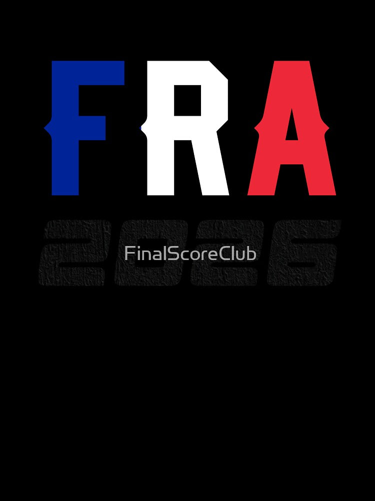 France FRA 2026 Design by FinalScoreClub