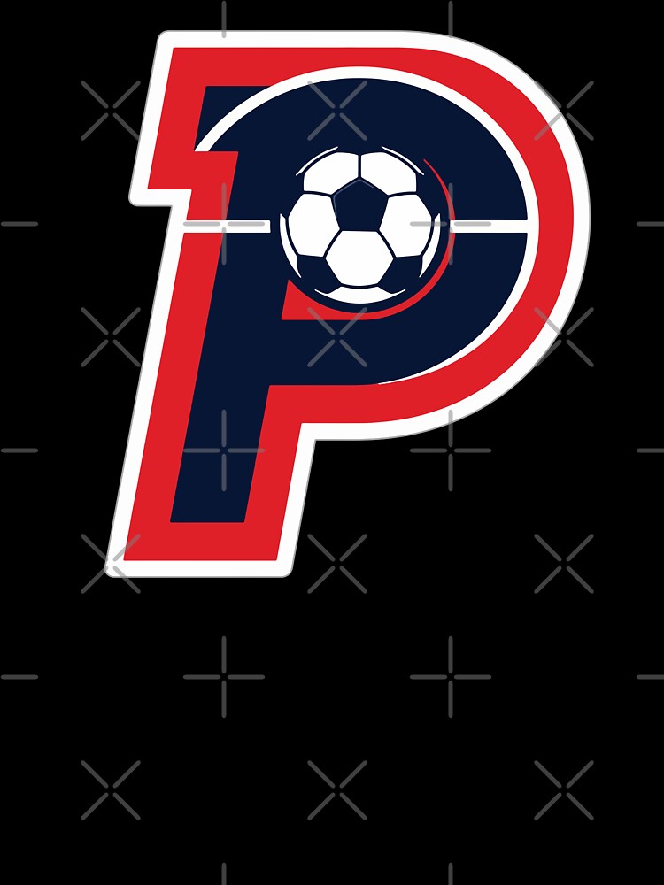Penalty Kick Football Monogram P Pitch Style by xmoudx