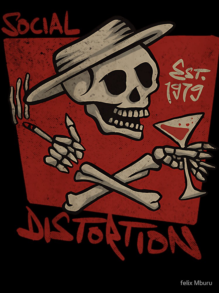 20 Social Distortion Retro by felix Mburu