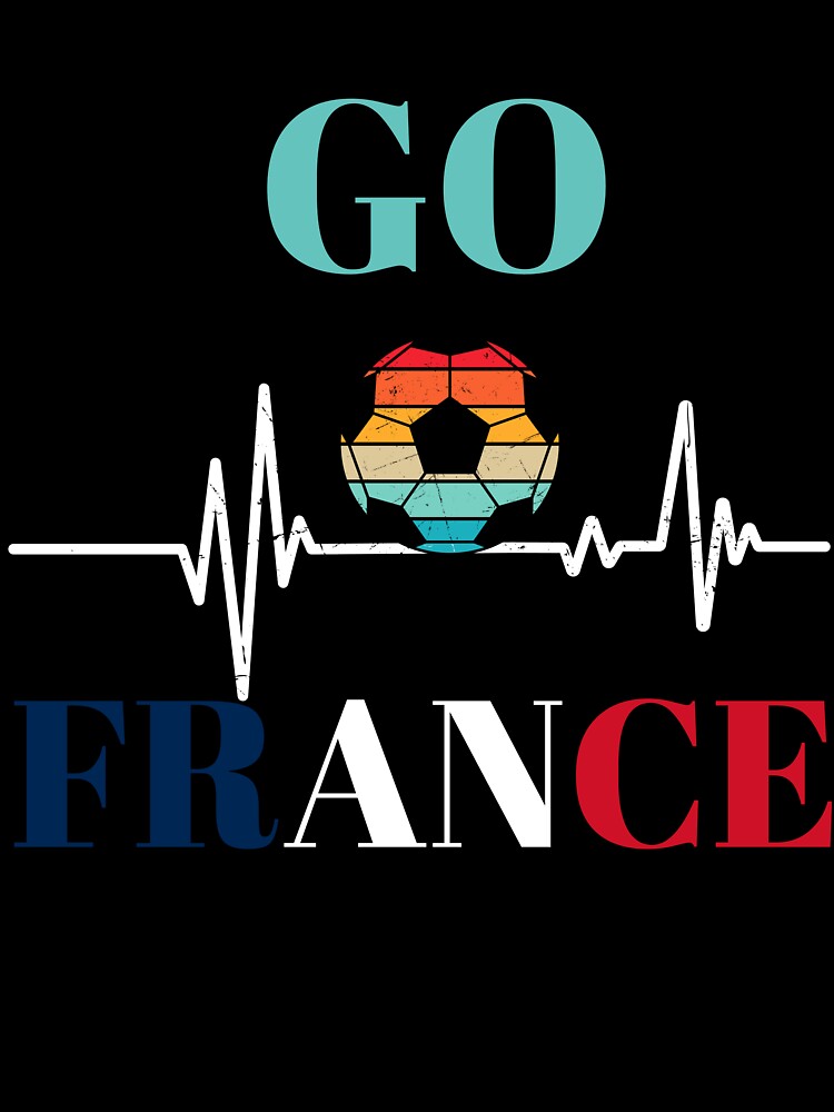 Go France Football T-Shirt by netdota
