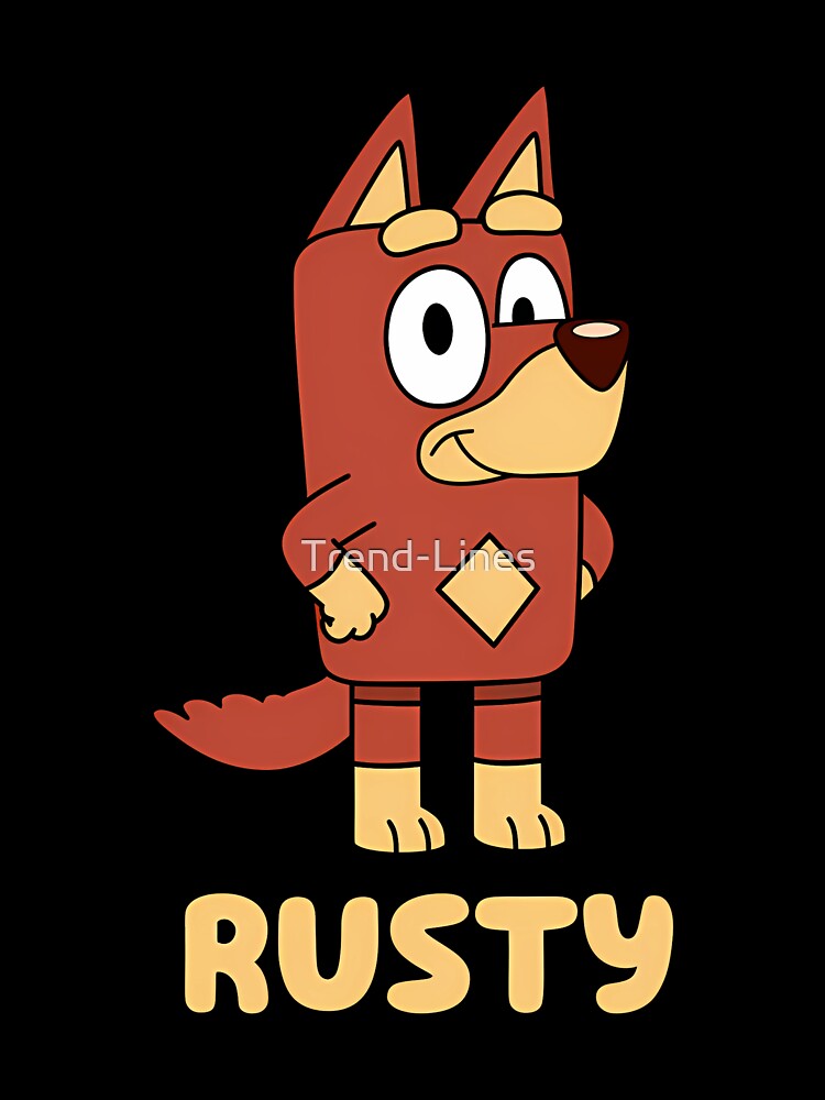 Rusty Bluey Friend by Trend-Lines