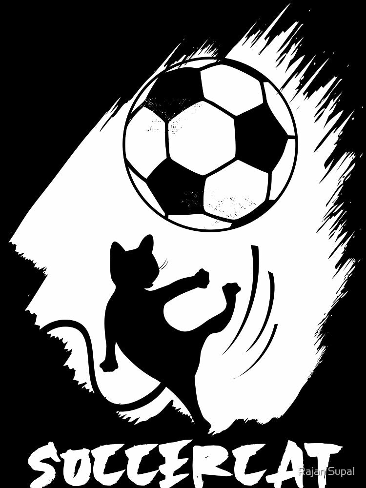 Soccer Cat. Soccer Mom. Soccer Dad by Rajan Supal