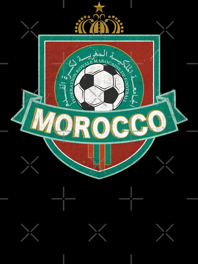 Morocco Soccer Crest by Numero14