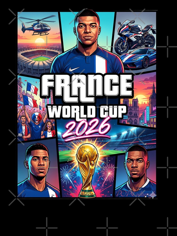 France Football Club USA  – World Cup 2026 by POPCulturejb