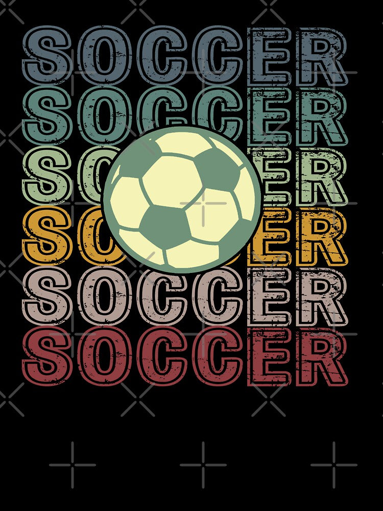 Retro Vintage Groovy Soccer Mom Mama Game Day Gift by StellaGraceTees