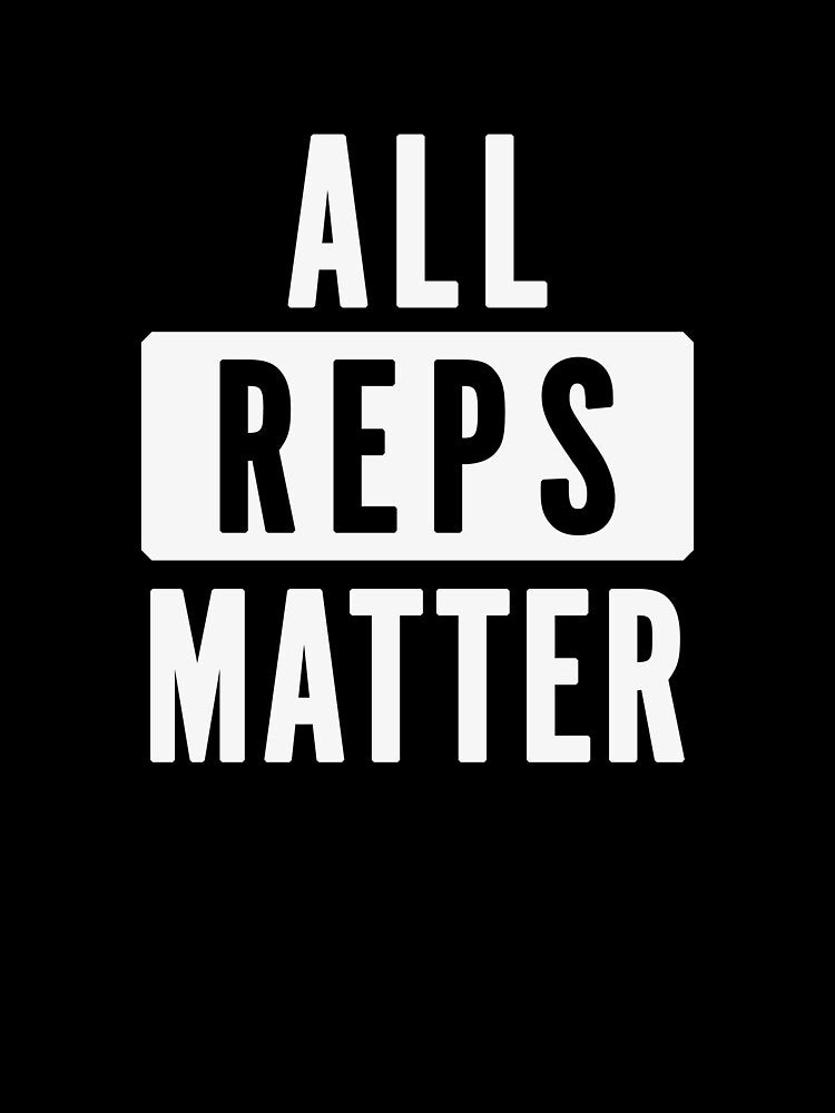 All Reps Matter Fitness Lifting Workout by Space Fox