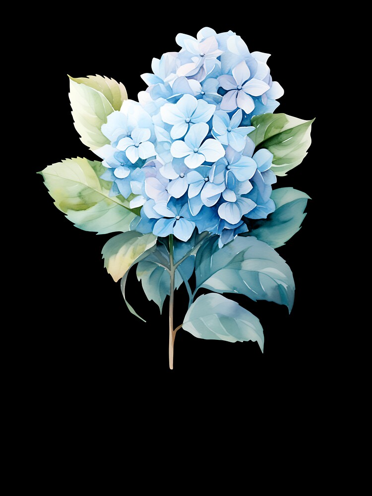 Blue Hydrangea by SvetlanaArt