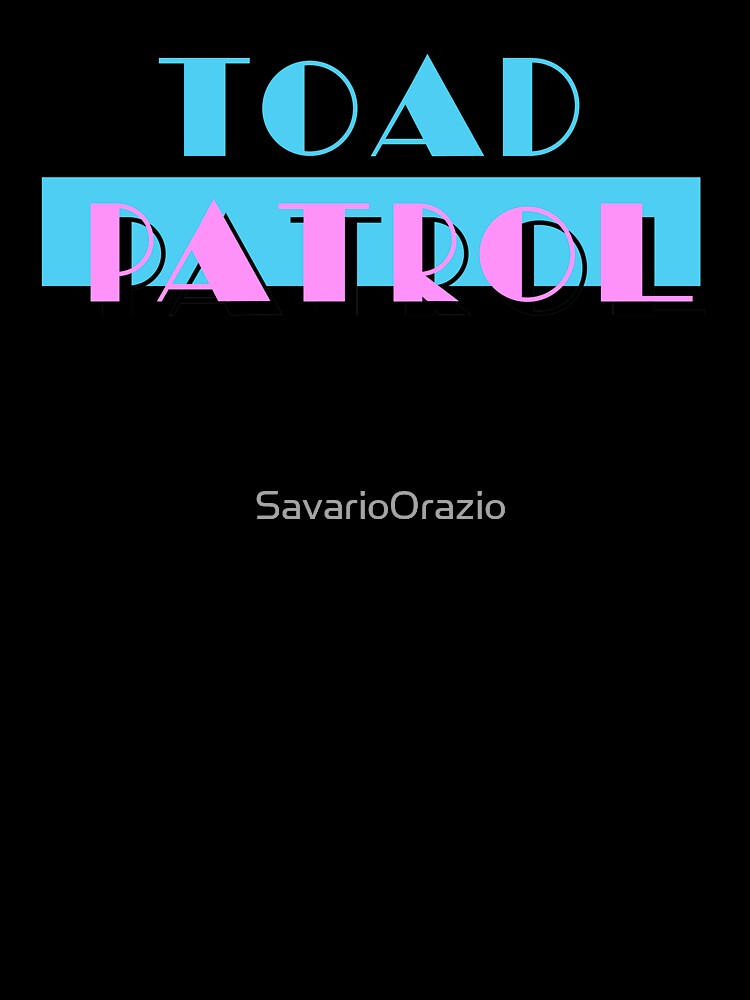 80s Toad Patrol by SavarioOrazio