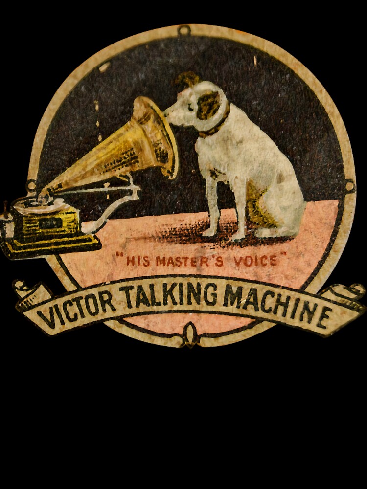 His Master's Voice Victor Talking Machine Vintage by NorrisSchmitt