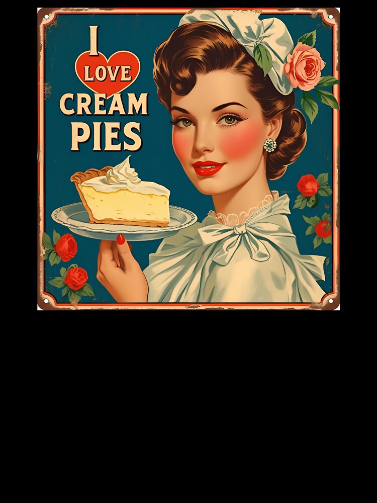 I love cream pies! by NicMacTees