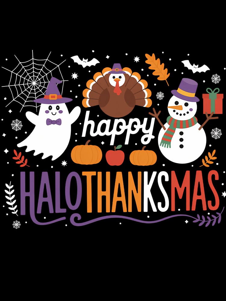 Halloween Thanksgiving Christmas by tabdejinti