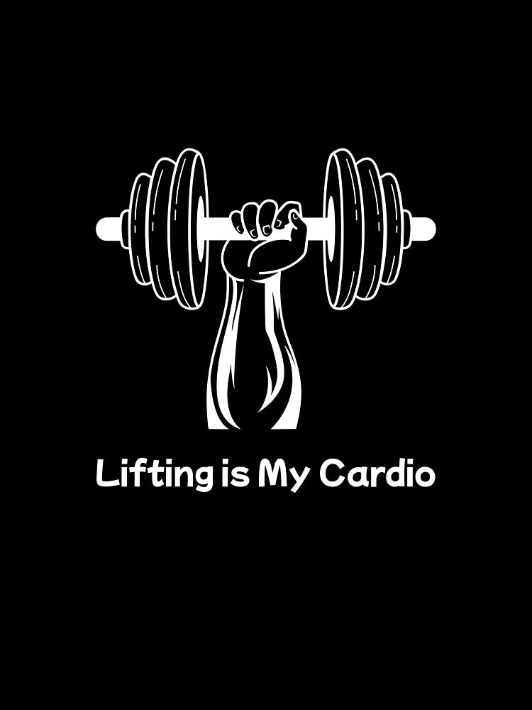 Funny Fitness Dumbbells T-shirt by SBL-Prints