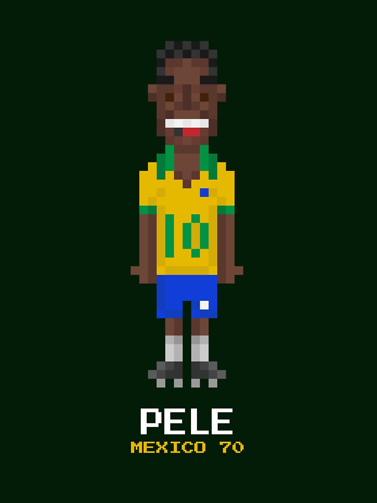 World Football Cup - Pele Soccer Legend by PressStartShop