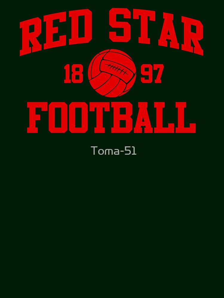 Red Star Football Athletic College Style 2 Color by Toma-51