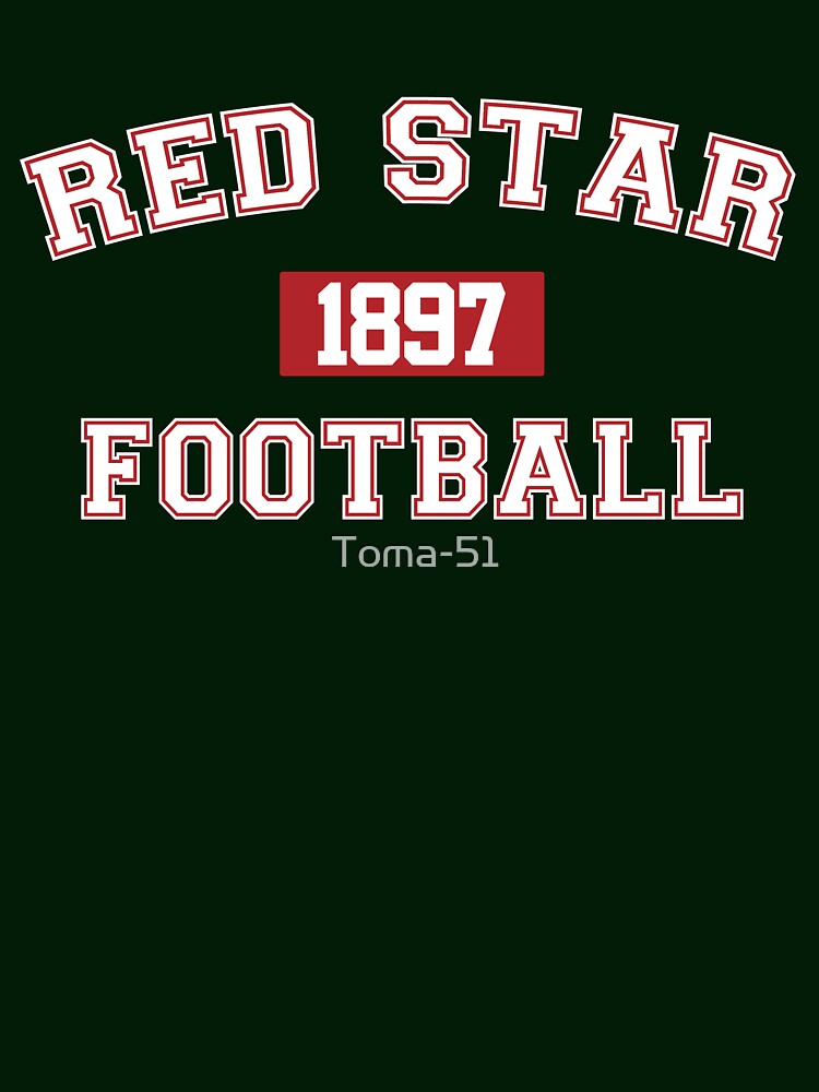 Red Star Football Athletic College Style 1 Color by Toma-51