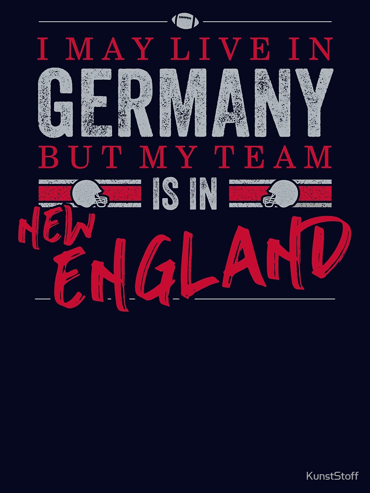 New England Football Team - Fans from Germany by KunstStoff