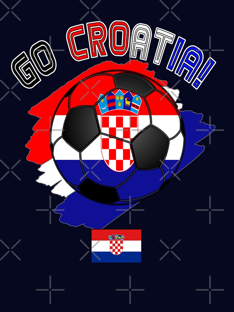 Croatia Football Soccer Croatian 2018 Tee Shirt Gift by Optimus-Designs