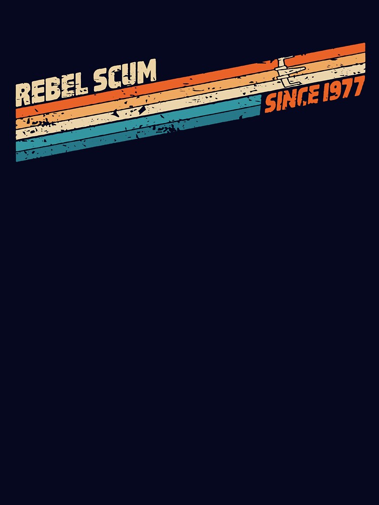 Vintage Rebel Scum Since 1977 by Raydinmob