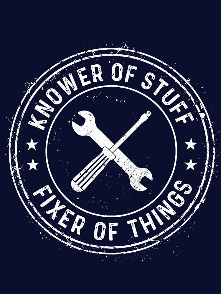 Knower of Stuff Fixer Things by cosettacir6382